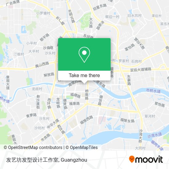 发艺坊发型设计工作室 map