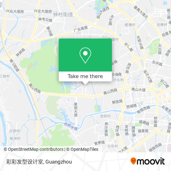 彩彩发型设计室 map