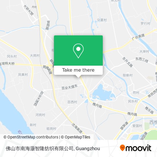 佛山市南海灏智隆纺织有限公司 map