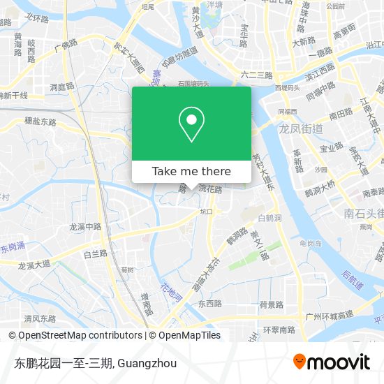 东鹏花园一至-三期 map