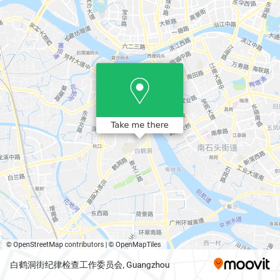白鹤洞街纪律检查工作委员会 map