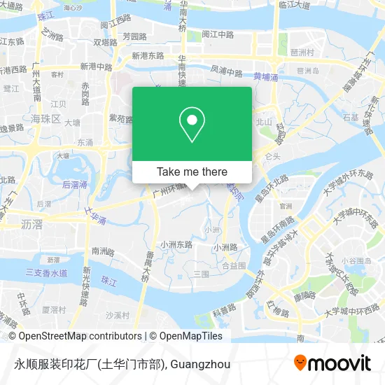 永顺服装印花厂(土华门市部) map