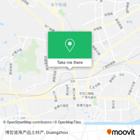 博贺港海产品土特产 map