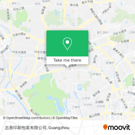 志善印刷包装有限公司 map