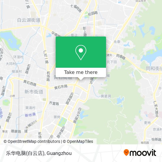 乐华电脑(白云店) map
