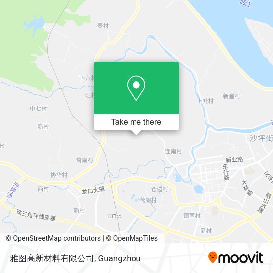 雅图高新材料有限公司 map
