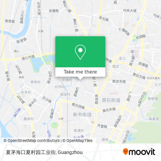 夏茅海口夏村园工业街 map