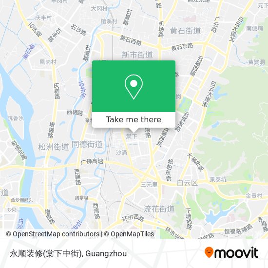 永顺装修(棠下中街) map
