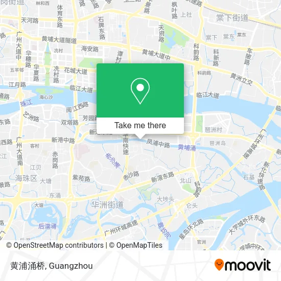 黄浦涌桥 map