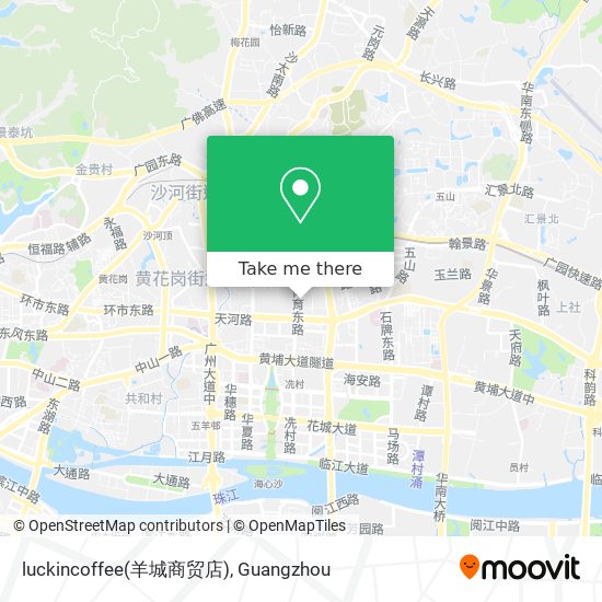 luckincoffee(羊城商贸店) map