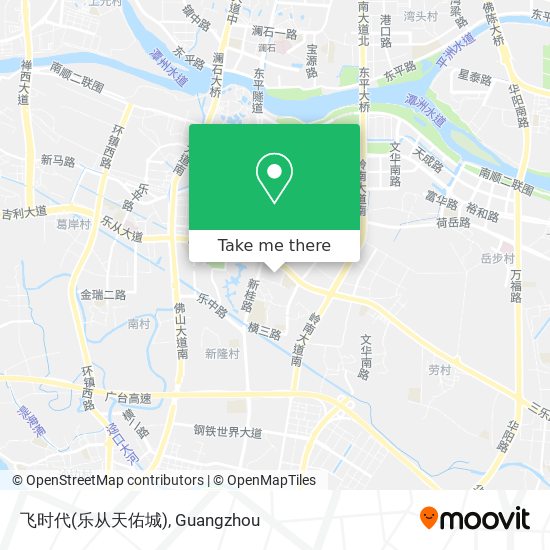 飞时代(乐从天佑城) map