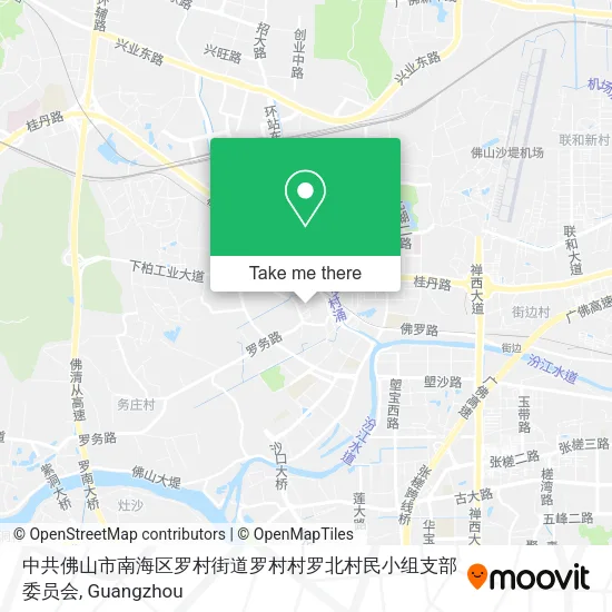 中共佛山市南海区罗村街道罗村村罗北村民小组支部委员会 map