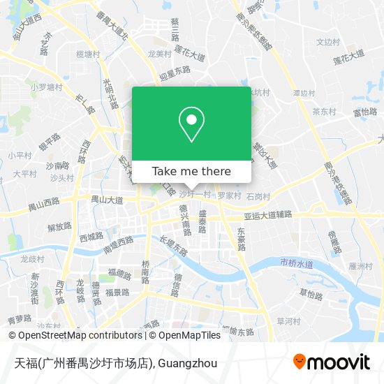 天福(广州番禺沙圩市场店) map