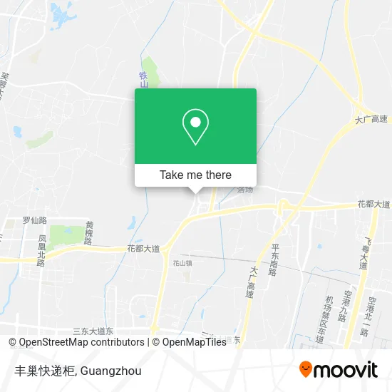 丰巢快递柜 map