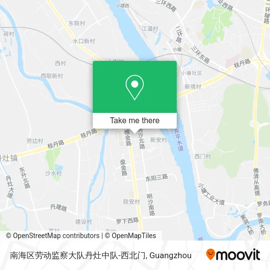 南海区劳动监察大队丹灶中队-西北门 map