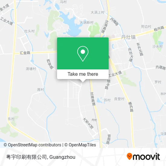粤宇印刷有限公司 map