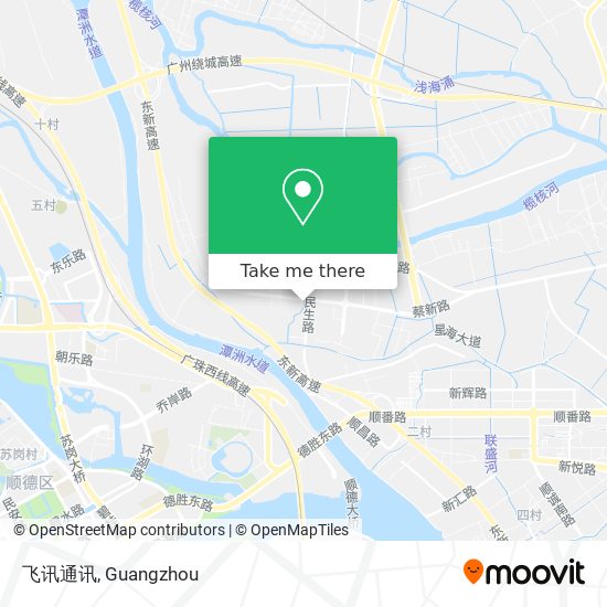 飞讯通讯 map
