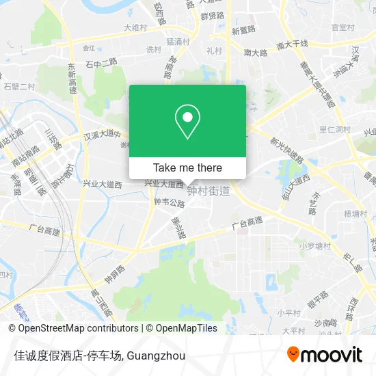 佳诚度假酒店-停车场 map