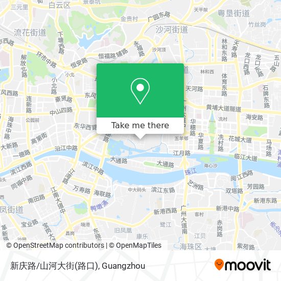 新庆路/山河大街(路口) map