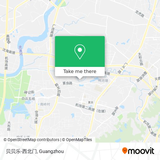 贝贝乐-西北门 map