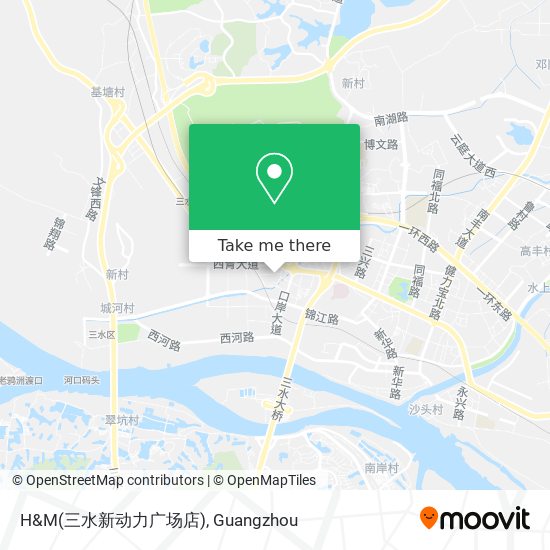 H&M(三水新动力广场店) map