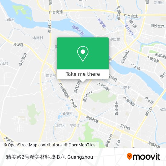 精美路2号精美材料城-B座 map