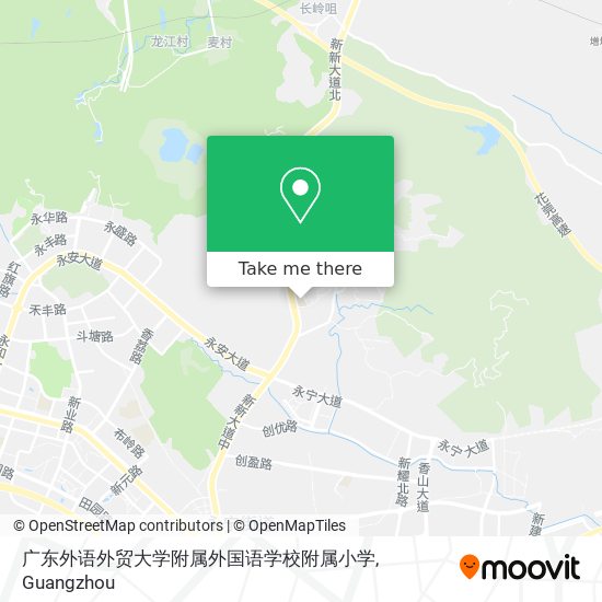 广东外语外贸大学附属外国语学校附属小学 map
