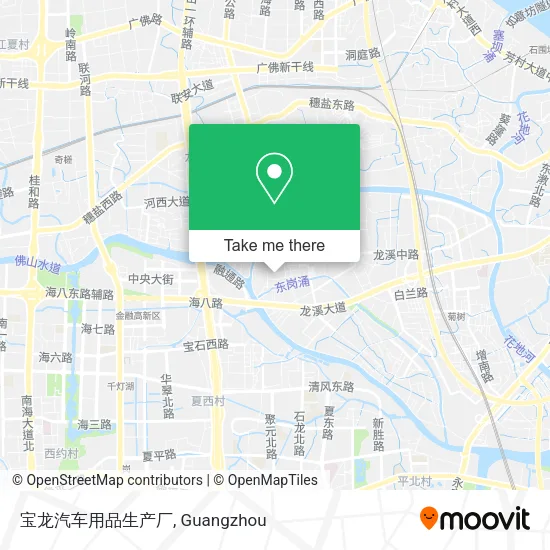 宝龙汽车用品生产厂 map