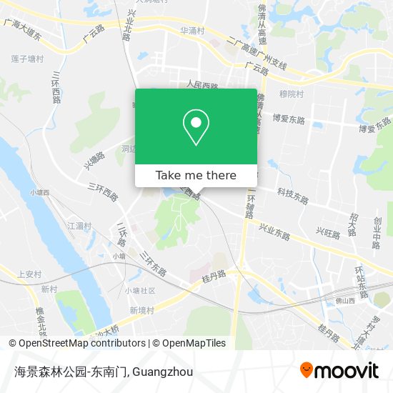海景森林公园-东南门 map