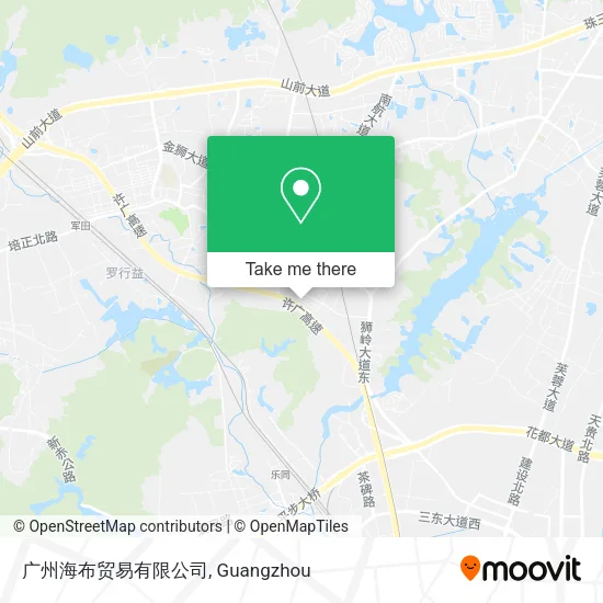 广州海布贸易有限公司 map