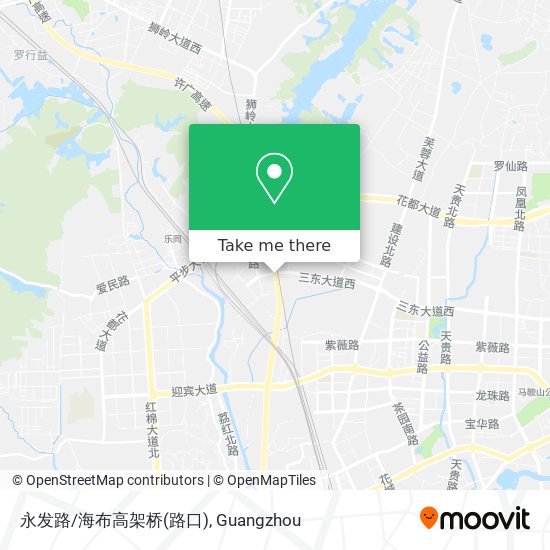 永发路/海布高架桥(路口) map