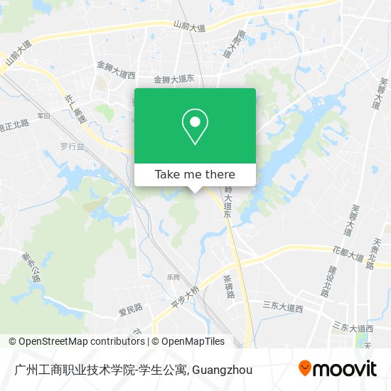 广州工商职业技术学院-学生公寓 map