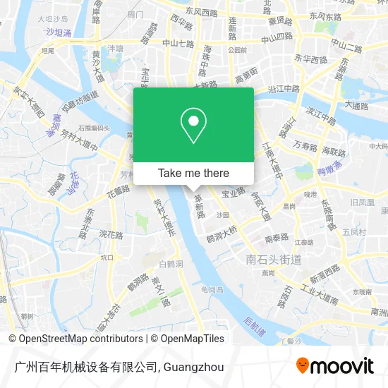 广州百年机械设备有限公司 map