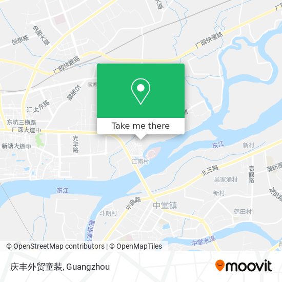 庆丰外贸童装 map