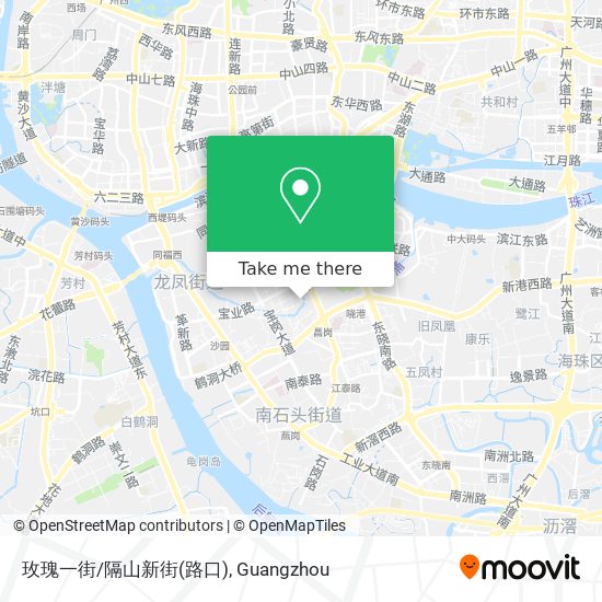 玫瑰一街/隔山新街(路口) map