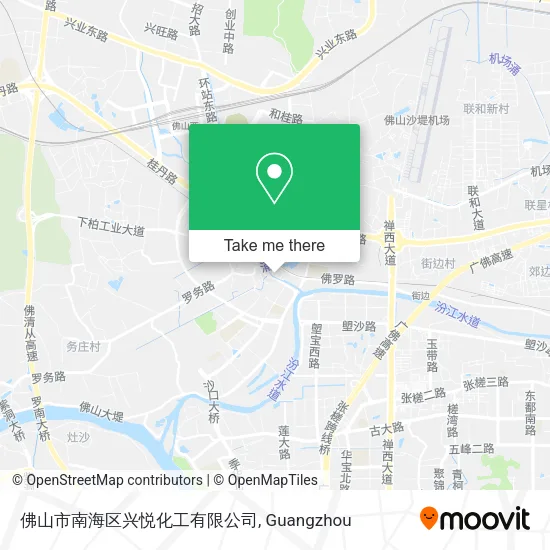 佛山市南海区兴悦化工有限公司 map