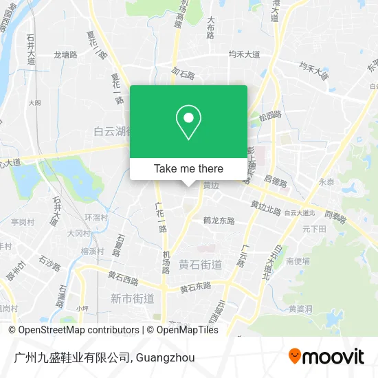 广州九盛鞋业有限公司 map