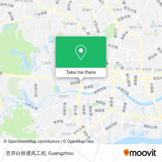 意昇白铁通风工程 map