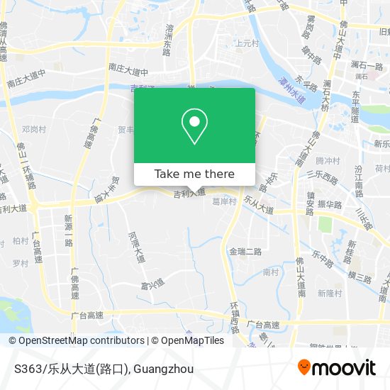 S363/乐从大道(路口) map
