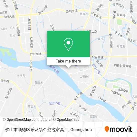 佛山市顺德区乐从镇金舫溢家具厂 map