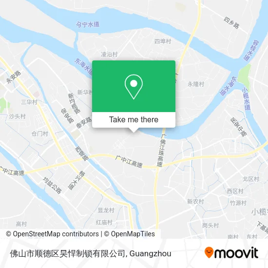 佛山市顺德区昊悍制锁有限公司 map