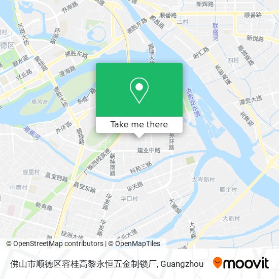 佛山市顺德区容桂高黎永恒五金制锁厂 map