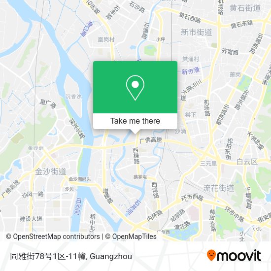 同雅街78号1区-11幢 map