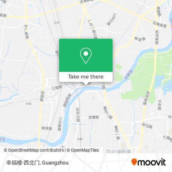 幸福楼-西北门 map