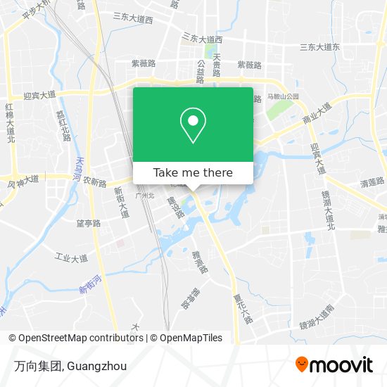 万向集团 map