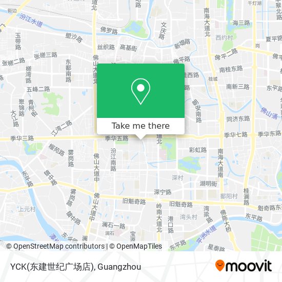 YCK(东建世纪广场店) map