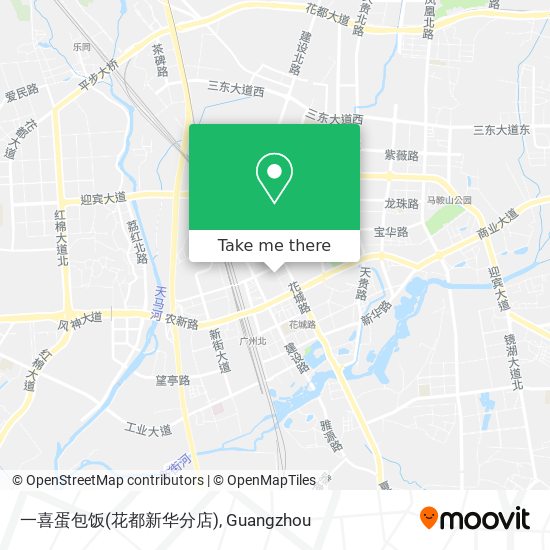 一喜蛋包饭(花都新华分店) map