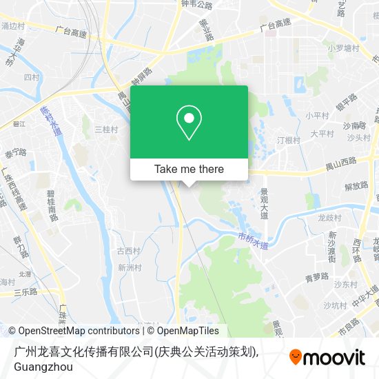 广州龙喜文化传播有限公司(庆典公关活动策划) map