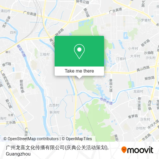 广州龙喜文化传播有限公司(庆典公关活动策划) map