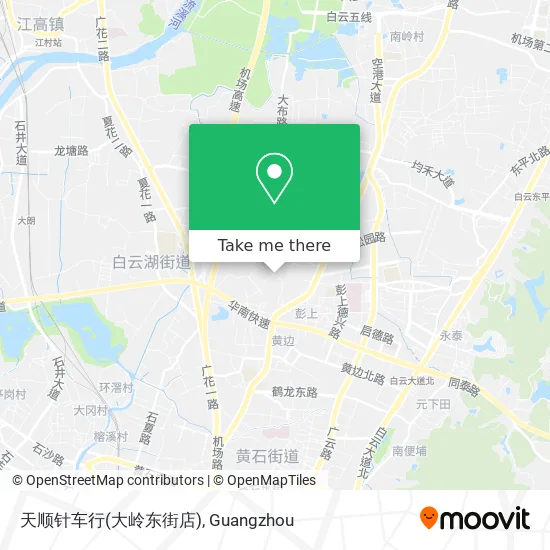 天顺针车行(大岭东街店) map